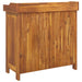 Dulap de grădină Maro 78 x 36.5 x 78 cm Lemn masiv de acacia - WALTI WALTI