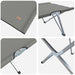 Pat pliabil camping Gri Aluminiu Mare Pliabil - WALTI WALTI