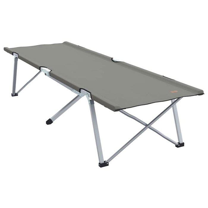 Pat pliabil camping Gri Aluminiu Mare Pliabil - WALTI WALTI