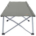 Pat pliabil camping Gri Aluminiu Mare Pliabil - WALTI WALTI