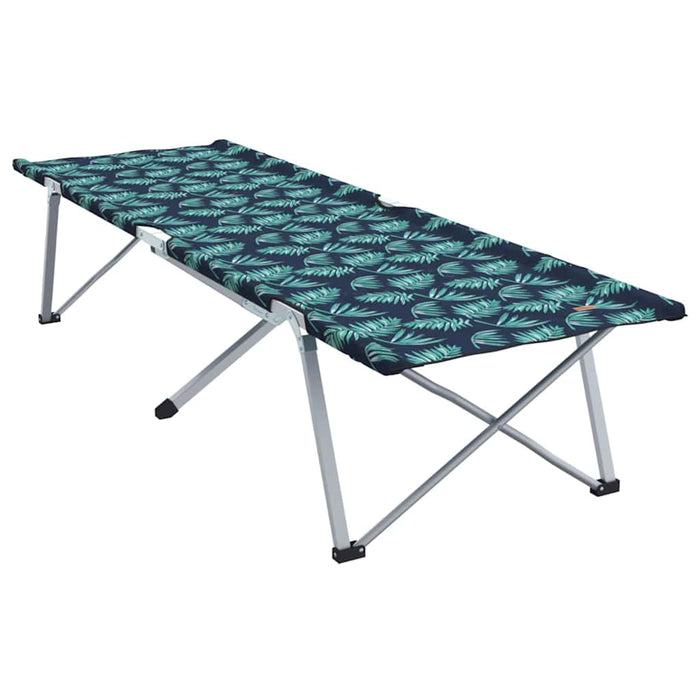 Pat pliabil pentru camping cu geantă de transport model de frunze 600D Oxford - WALTI WALTI