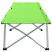 Pat pliabil pentru camping 2 pcs Verde închis 62 x 194 x 42 cm - WALTI WALTI