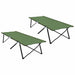 Pat pliabil pentru camping 2 pcs Amy galben 206 x 76 x 74 cm - WALTI WALTI
