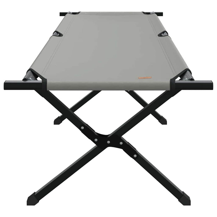 Pat pliabil pentru camping Manual Gri Tafeta Oxford - WALTI WALTI