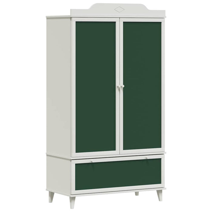 Dulap cu tablă de scris cu sertar ROROS Alb 90 x 45 x 165 cm - WALTI WALTI