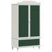 Dulap cu tablă de scris cu sertar ROROS Alb 90 x 45 x 165 cm - WALTI WALTI