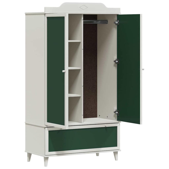 Dulap cu tablă de scris cu sertar ROROS Alb 90 x 45 x 165 cm - WALTI WALTI
