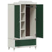 Dulap cu tablă de scris cu sertar ROROS Alb 90 x 45 x 165 cm - WALTI WALTI