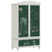 Dulap cu tablă de scris cu sertar ROROS Alb 90 x 45 x 165 cm - WALTI WALTI