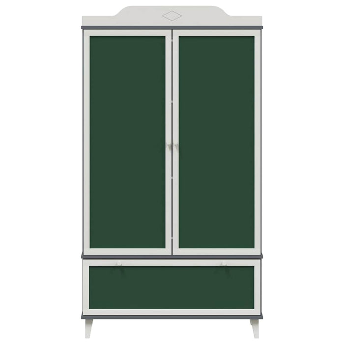 Dulap cu tablă de scris ROROS Gri și alb 90 x 45 x 165 cm - WALTI WALTI