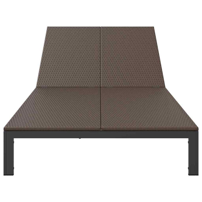 Șezlong 1-persoană Maro 206 x 62.5 x 74 cm poliratan - WALTI WALTI