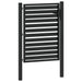 Poarta de gradina incuiabil neagra 100x120 cm aluminiu - WALTI WALTI
