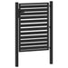 Poarta de gradina incuiabil neagra 100x120 cm aluminiu - WALTI WALTI