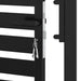 Poarta de gradina incuiabil neagra 100x120 cm aluminiu - WALTI WALTI