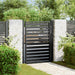 Poarta de gradina incuiabil neagra 100x120 cm aluminiu - WALTI WALTI