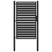 Poarta de gradina incuiata neagra 100x150 cm aluminiu - WALTI WALTI