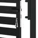Poarta de gradina incuiata neagra 100x150 cm aluminiu - WALTI WALTI