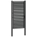 Poarta de gradina incuiata neagra 100x180 cm aluminiu - WALTI WALTI