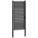 Poarta de gradina incuiata neagra 100x200 cm aluminiu - WALTI WALTI