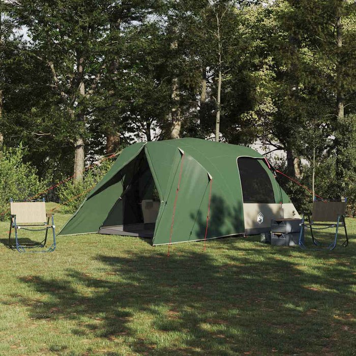 Cort cu dome cu acoperiș cu depozitare Verde 335 x 243 x 182 cm - WALTI WALTI