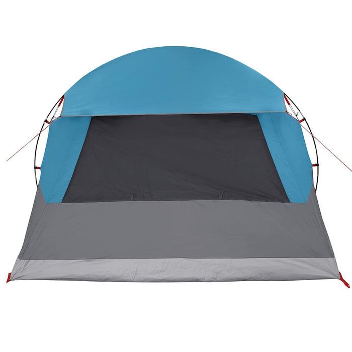 Cort cu dome cu acoperiș albastru 336 x 243 x 182 cm - WALTI WALTI