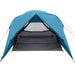 Cort cu dome cu acoperiș albastru 336 x 243 x 182 cm - WALTI WALTI