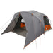 Cort cu dome cu acoperiș Gri și Portocalie 337 x 243 x 182 cm - WALTI WALTI