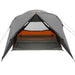 Cort cu dome cu acoperiș Gri și Portocalie 337 x 243 x 182 cm - WALTI WALTI