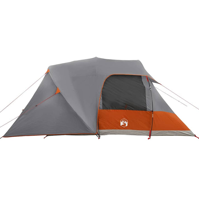 Cort cu dome cu acoperiș Gri și Portocalie 337 x 243 x 182 cm - WALTI WALTI