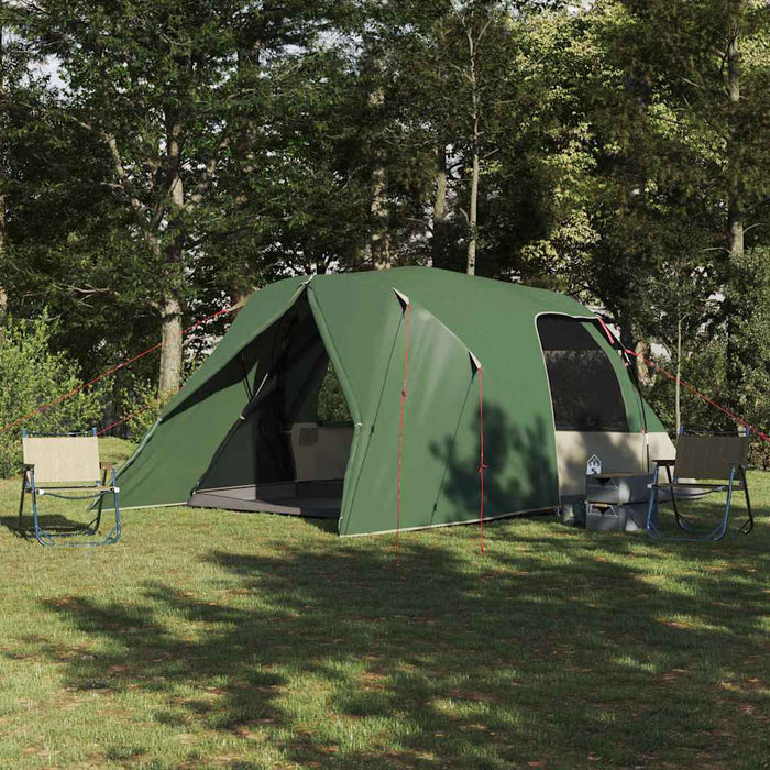 Cort cu dome cu acoperiș cu depozitare Verde 396 x 304 x 193 cm - WALTI WALTI