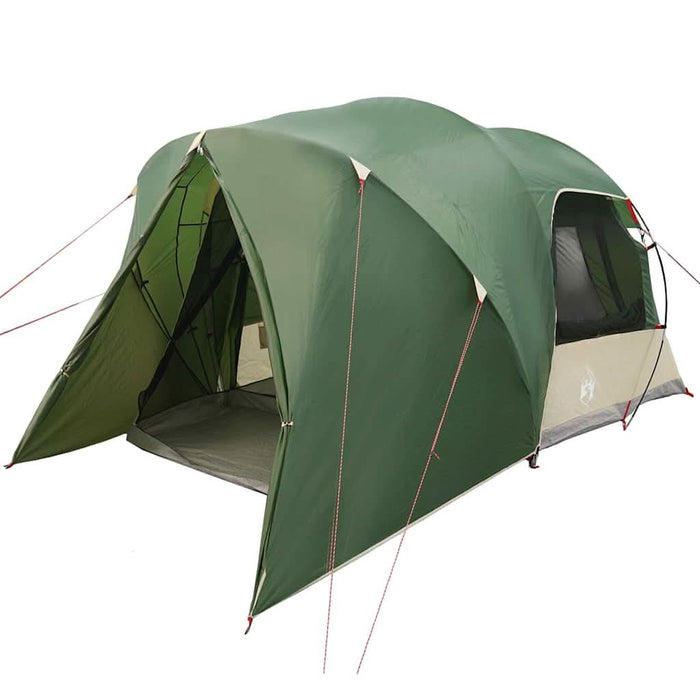 Cort cu dome cu acoperiș cu depozitare Verde 396 x 304 x 193 cm - WALTI WALTI