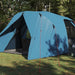Cort cu dome cu acoperiș albastru 397 x 304 x 193 cm - WALTI WALTI