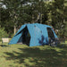 Cort cu dome cu acoperiș albastru 397 x 304 x 193 cm - WALTI WALTI