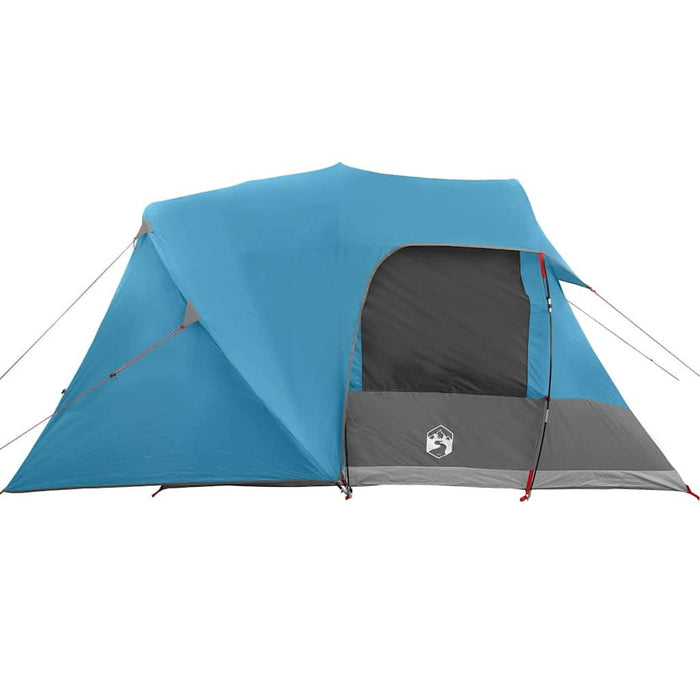 Cort cu dome cu acoperiș albastru 397 x 304 x 193 cm - WALTI WALTI