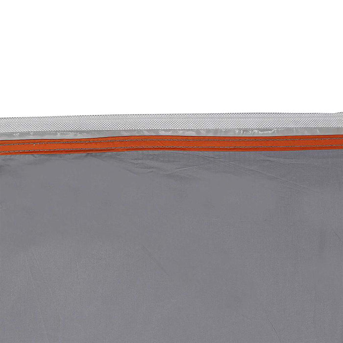 Cort Caravan 3-Persoană Gri și Portocalie 330 x 252 x 245 cm - WALTI WALTI