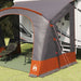 Cort Caravan 3-Persoană Gri și Portocalie 330 x 252 x 245 cm - WALTI WALTI