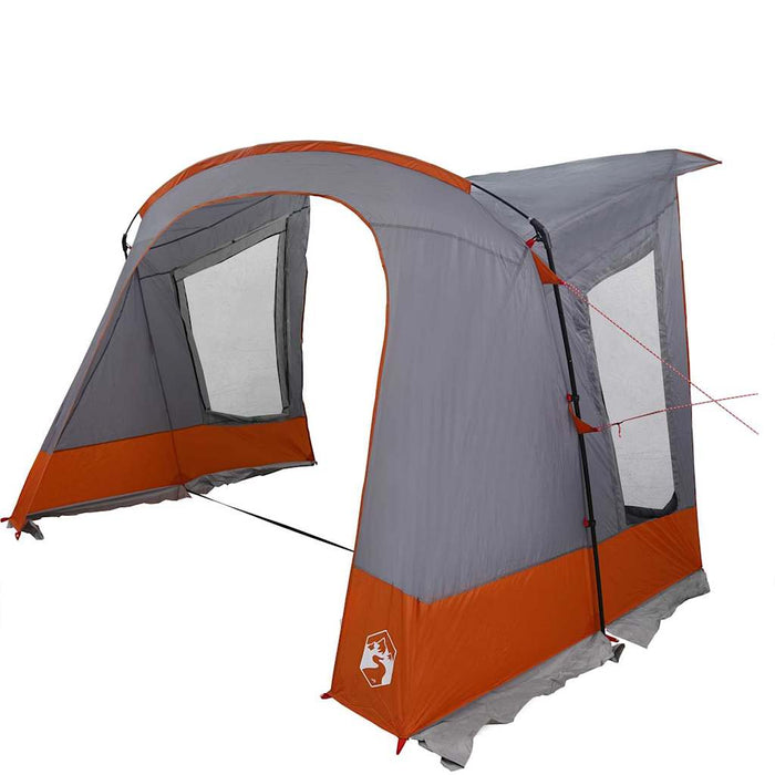 Cort Caravan 3-Persoană Gri și Portocalie 330 x 252 x 245 cm - WALTI WALTI