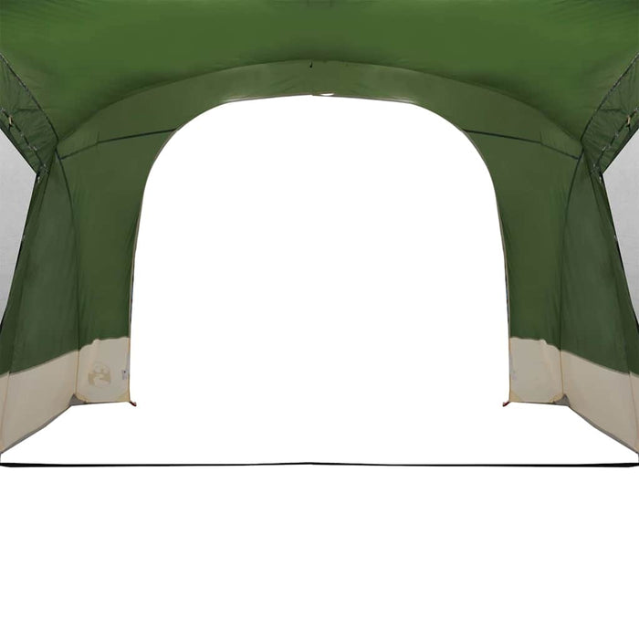 Cort Caravana 5-Persoane cu acoperiș Verde 410 x 275 x 245 cm - WALTI WALTI