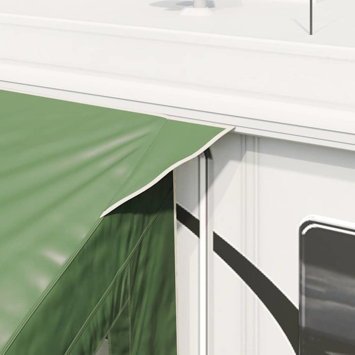 Cort Caravana 5-Persoane cu acoperiș Verde 410 x 275 x 245 cm - WALTI WALTI