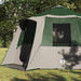 Tent Cabină cu acoperiș Verde și alb 405 x 405 x 273 cm - WALTI WALTI