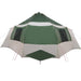 Tent Cabină cu acoperiș Verde și alb 405 x 405 x 273 cm - WALTI WALTI