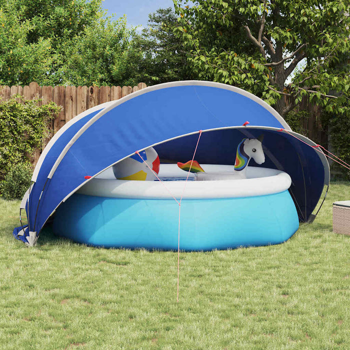 Dom pentru piscină Manual albastru 405 x 405 x 192 cm - WALTI WALTI