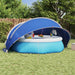 Dom pentru piscină Manual albastru 405 x 405 x 192 cm - WALTI WALTI