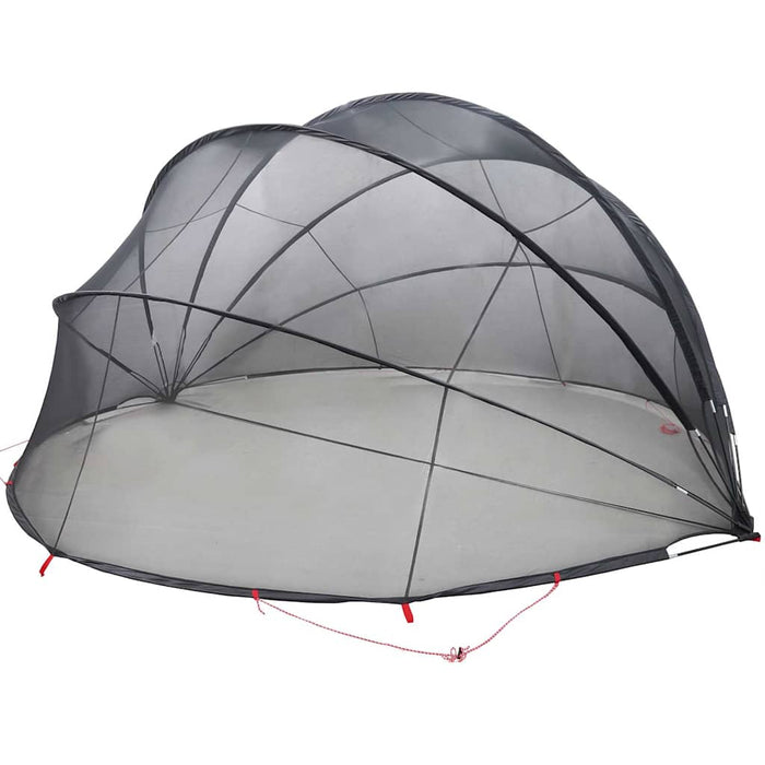 Dom pentru piscină Manual Negru 430 x 430 x 210 cm - WALTI WALTI