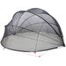 Dom pentru piscină Manual Negru 430 x 430 x 210 cm - WALTI WALTI