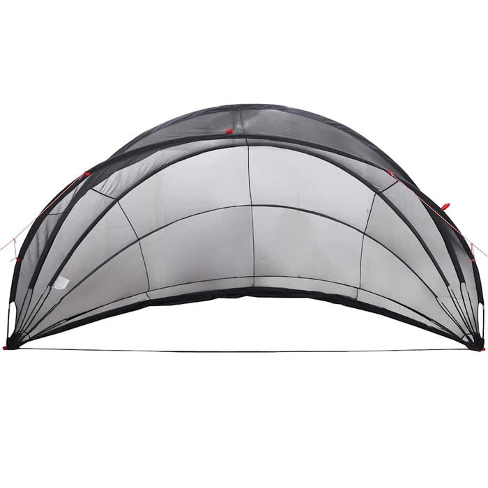Dom pentru piscină Manual Negru 430 x 430 x 210 cm - WALTI WALTI