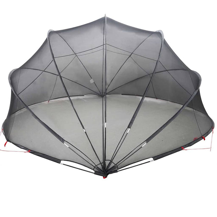 Dom pentru piscină Manual Negru 430 x 430 x 210 cm - WALTI WALTI