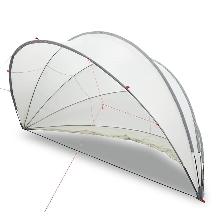 Dom pentru piscină Manual Gri și Portocalie 472 x 460 x 229 cm - WALTI WALTI