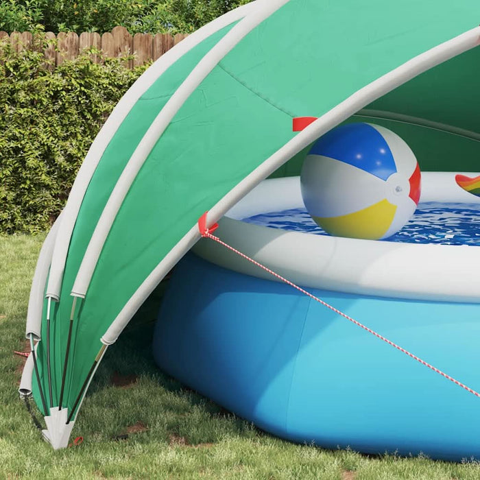 Dom pentru piscină Manual Verde 500 x 500 x 236 cm - WALTI WALTI