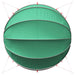 Dom pentru piscină Manual Verde 500 x 500 x 236 cm - WALTI WALTI